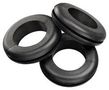 GROMMET, OPEN, 0.75", BLK, PVC 774136