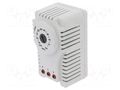 Sensor: hygrostat; 10÷90%RH; OUT: SPDT; 10÷60°C; IP20; 250VAC; 5A PLASTIM PHG02