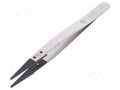 Tweezers; strong construction,replaceable tips; ESD IDEAL-TEK IDL-2ACFR.SA.1