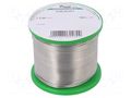 Tin; lead free; Sn99,3Cu0,7; 1mm; 500g; reel; Flux: flux free; 227°C CYNEL SN99C-1/05SOLID