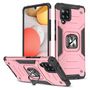 Wozinsky Ring Armor Case Kickstand Tough Rugged Cover for Samsung Galaxy A42 5G pink, Wozinsky 5907769316487 5907769316487