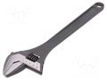 Wrench; adjustable; 44mm; phosphorylated,hardened; industrial BAHCO SA.8074IP