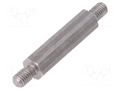 Screwed spacer sleeve; 30mm; Ext.thread: M5; hexagonal DREMEC TMM-M5X30/DR448