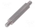 Screwed spacer sleeve; 35mm; Ext.thread: M5; hexagonal DREMEC TMM-M5X35/DR448