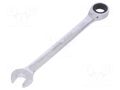 Wrench; combination spanner,with ratchet; 13mm YATO YT-0194