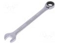 Wrench; combination spanner,with ratchet; 14mm YATO YT-0195