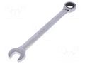 Wrench; combination spanner,with ratchet; 24mm YATO YT-0202