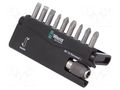 Kit: screwdriver bits; Phillips,Pozidriv®,slot; TORSION; 10pcs. WERA WERA.05056161001
