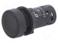 Switch: push-button; 22mm; Stabl.pos: 1; NC + NO; black; none; IP65 SCHNEIDER ELECTRIC XB7NA25