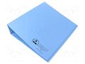 Binder; ESD; A4; 50mm; Application: for storing documents; PVC ANTISTAT ATS-105-0016