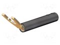 Connector: fork terminals; plug; 20A; black; Overall len: 43.2mm STÄUBLI B4-I/KA-21