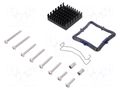 Heatsink: extruded; grilled; BGA; black; L: 31mm; W: 31mm; H: 9.5mm Advanced Thermal Solutions ATS-61310D-C1-R0