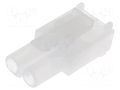 Connector: wire-wire/PCB; plug; Standard .093"; male/female MOLEX MX-19-09-1029