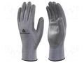 Protective gloves; Size: 11; grey; DELTAnocut®,polyurethane DELTA PLUS DEL-VECUT32GR11