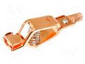 Crocodile clip; 200A; Grip capac: max.41mm; Overall len: 152mm MUELLER ELECTRIC BU-11CPS