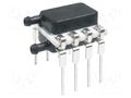 Sensor: pressure; -10÷10mbar; differential; OUT: SPI; THT; DIP; 3V HONEYWELL SSCDRRD010MDSA3