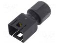 Enclosure for connectors: HDC; for cable; Han® 1A; straight HARTING 09100000400