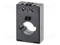 Transformer: current; Iin: 200A; Iout: 1A; 3@max2.5VA; Øint: 32mm CROMPTON - TE CONNECTIVITY M63N200/1A