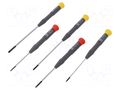 Kit: screwdrivers; precision; Phillips,slot; 5pcs. C.K CK-T4880X/5