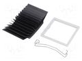 Heatsink: extruded; grilled; BGA; black; L: 42.5mm; W: 42.5mm Advanced Thermal Solutions ATS-51425K-C1-R0