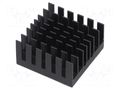 Heatsink: extruded; grilled; BGA; black; L: 29mm; W: 29mm; H: 14.5mm Advanced Thermal Solutions ATS-55290K-C1-R0