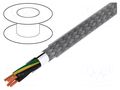 Wire; BiTservo 2XSLCY-J; 4G10mm2; stranded; Cu; PVC; transparent BITNER BITNER-IP0054