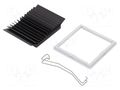 Heatsink: extruded; grilled; BGA; black; L: 42.5mm; W: 42.5mm Advanced Thermal Solutions ATS-51425D-C1-R0