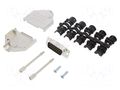 Connector: D-Sub; PIN: 15; male; straight; soldering; for cable AMPHENOL COMMUNICATIONS SOLUTIONS DTZK-15MSSL