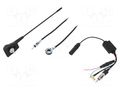 Antenna; 15dBi; AM,DAB,FM; 5m; 50Ω; black; 5VDC; RG58; -40÷80°C PER.PIC. A00035