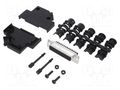 Connector: D-Sub; PIN: 25; female; straight; screw terminal AMPHENOL COMMUNICATIONS SOLUTIONS DTPKP-25FSSC