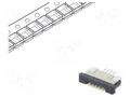 Connector: FFC/FPC; SMT; PIN: 4; Contacts: copper; tinned; 1mm; ZIF CONNFLY DS1020-07-4VBT1B-R