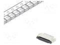 Connector: FFC/FPC; tinned; SMT; 500mA; 50V; PIN: 16; 500um; ZIF; 30mΩ CONNFLY DS1020-11-16VBT1-R