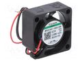 Fan: DC; axial; 5VDC; 25x25x10mm; 5.94m3/h; 23dBA; Vapo; 13000rpm SUNON MF25100V1-A99-A