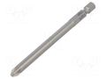 Screwdriver bit; PlusMinus PZ-type; SL/PZ2; Overall len: 90mm WIHA WIHA.32689