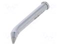 Tip; bent chisel; 1.6x0.7mm; for  soldering iron WELLER WEL.XT-AX