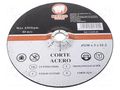 Cutting wheel; Ø: 230mm; Disc thick: 3mm; metal,steel; 22mm MEDID MED.CA23030