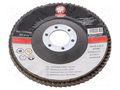 Flap grinding wheels; Ø: 115mm; Granularity: 60; wood,steel; 22mm MEDID MED.LA115AN60