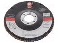 Flap grinding wheels; Ø: 115mm; Øhole: 22mm; Granularity: 80 MEDID MED.LA115AN80