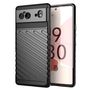 Thunder Case Flexible Tough Rugged Cover TPU Case for Google Pixel 6 black, Hurtel 5907769330599 5907769330599