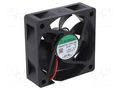 Fan: DC; axial; 12VDC; 60x60x20mm; 31.43m3/h; 26.3dBA; slide SUNON EE60201S2-999