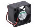 Fan: DC; axial; 5VDC; 30x30x15mm; 10.19m3/h; 27dBA; Vapo; 9500rpm SUNON MF30150V1-A99-A