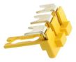 SHORT CIRCUIT BRIDGE, 3POLE, 8MM, YELLOW 1SNK900653R0000