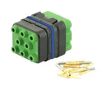 RECTANGULAR MODULE, PLUG, 8POS, 3ROW 8MQ2M0816PCE