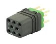 RECTANGULAR MODULE, RCPT, 8POS, 3ROW 8MQ2M0816UN