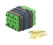 RECTANGULAR MODULE, PLUG, 11POS, 3ROW 8MQ2M9901PCE