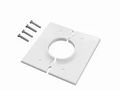 WALL PLATE, DUAL GANG, WHITE 2GSWH