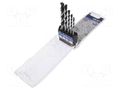 Drill set; for concrete; steel; blister; PROFI BETON; 5pcs. ALPEN-MAYKESTAG ALP.22700222100