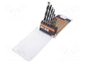 Drill set; for wood; steel; blister; PROFI HOLZ; wood,chipboard ALPEN-MAYKESTAG ALP.600092100