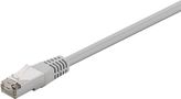 CAT 5e Patch Cable, F/UTP, grey, 10 m - copper-clad aluminium wire (CCA), without latch protection 73081