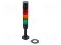 Signalling column; red/orange/green; LED; 24VDC; 24VAC; IP65; ABS AUER SIGNAL CT5-Q31